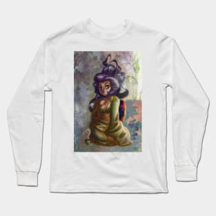 Green Tea Geisha Long Sleeve T-Shirt